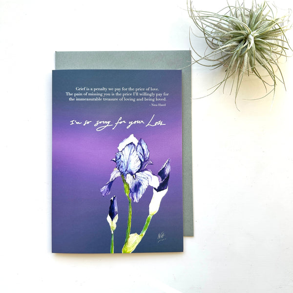 Grief : Sentimental Sympathy Greeting Card