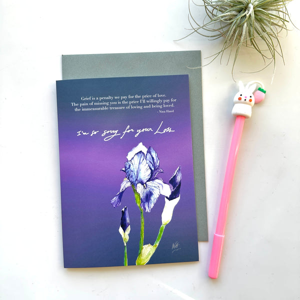 Grief : Sentimental Sympathy Greeting Card