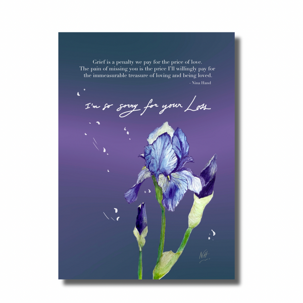Grief : Sentimental Sympathy Greeting Card
