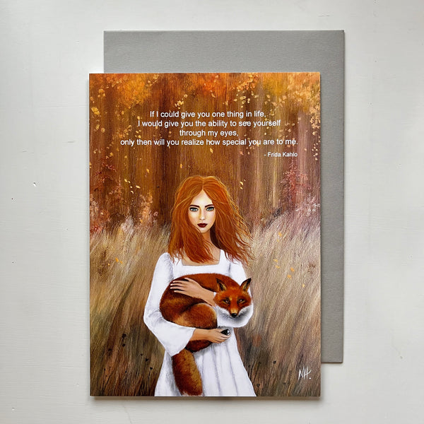 FireFox Spirit, Frida Kahlo: Greeting Card