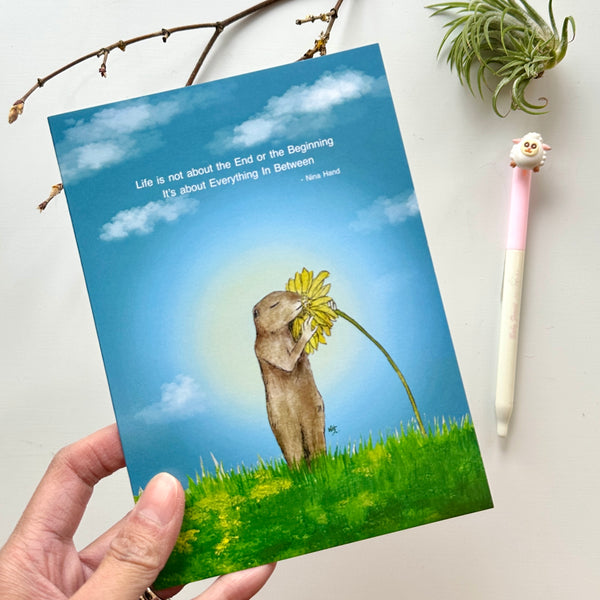 Everything In Between Greeting Card