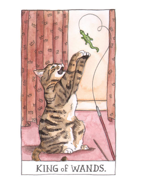 Cat Tarot Deck, 78 Cards & Guidebook