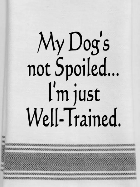 Everyday Funny 100% Cotton Dish Towel