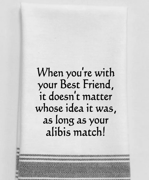 Everyday Funny 100% Cotton Dish Towel