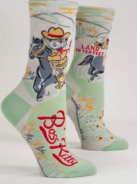 Funny Women's Crew Socks