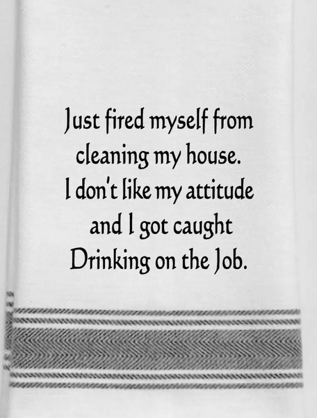 Everyday Funny 100% Cotton Dish Towel