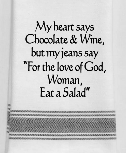 Everyday Funny 100% Cotton Dish Towel