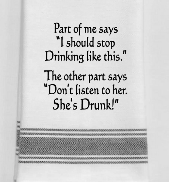 Everyday Funny 100% Cotton Dish Towel