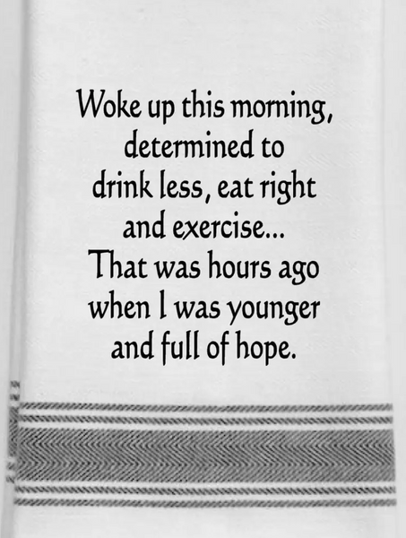 Everyday Funny 100% Cotton Dish Towel