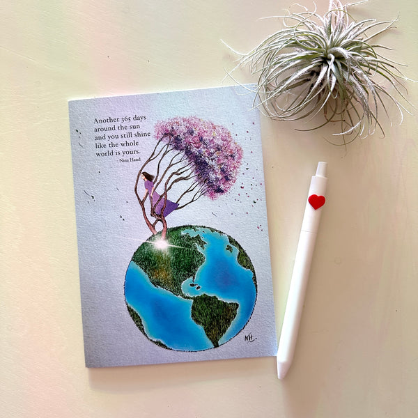 Shine Bright 365...Happy Birthday Greeting Cards