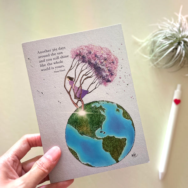 Shine Bright 365...Happy Birthday Greeting Cards