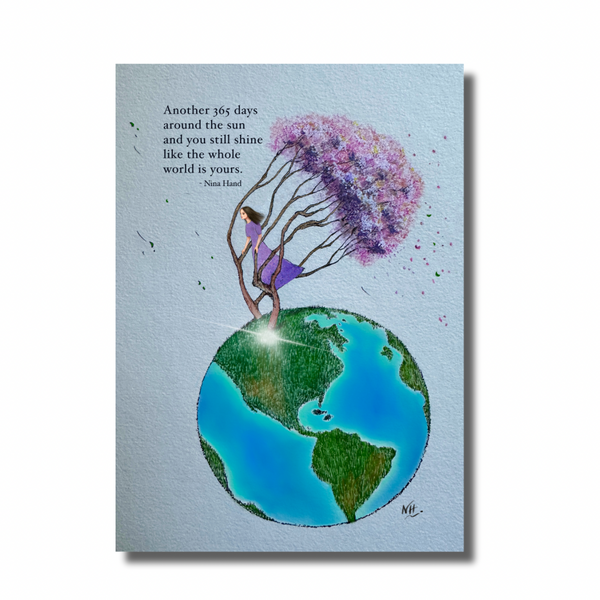 Shine Bright 365...Happy Birthday Greeting Cards