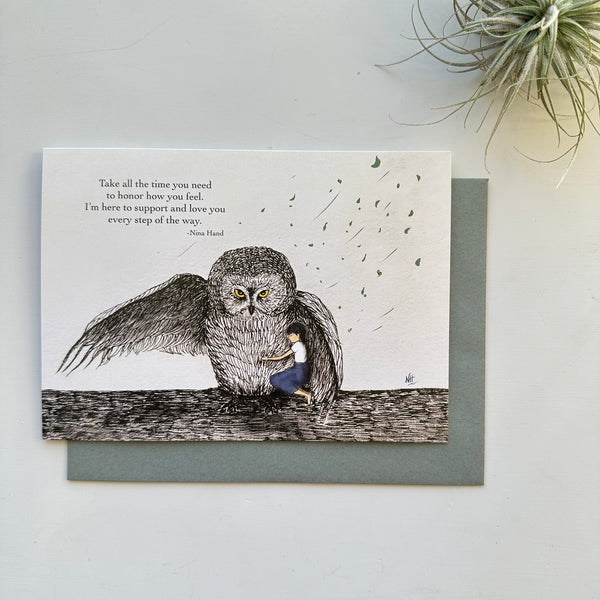 Take Your Time...Comfort Greeting Card