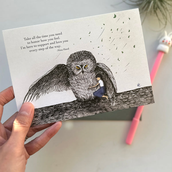 Take Your Time...Comfort Greeting Card