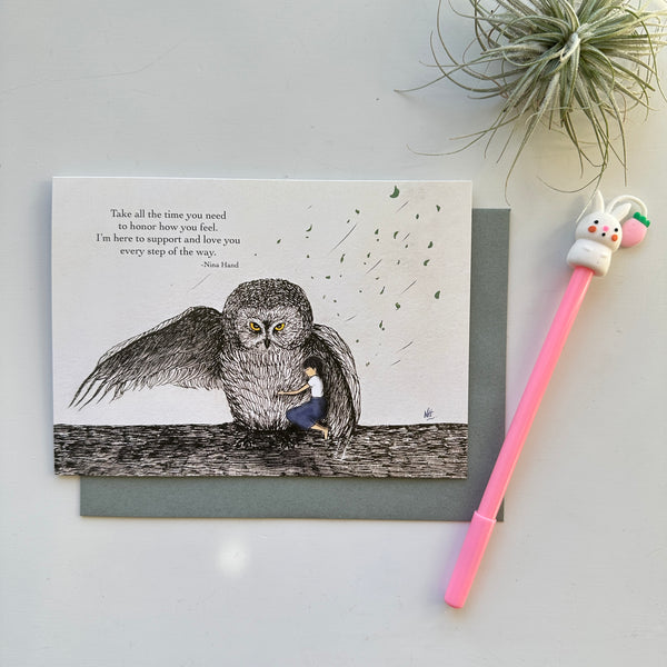 Take Your Time...Comfort Greeting Card