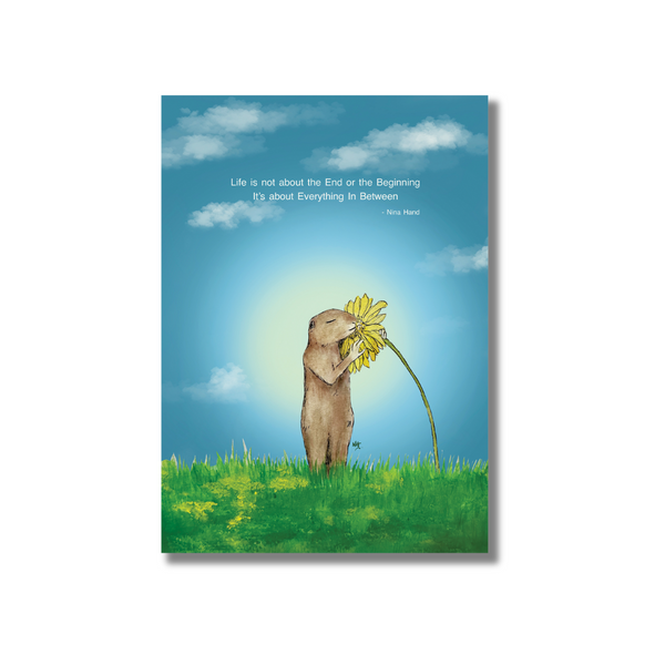 Everything In Between Greeting Card