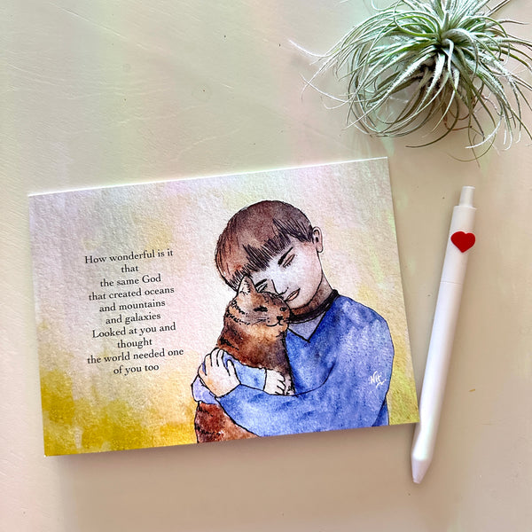 The World Needs You ... All Occasion Greeting Card