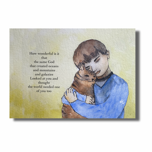 The World Needs You ... All Occasion Greeting Card