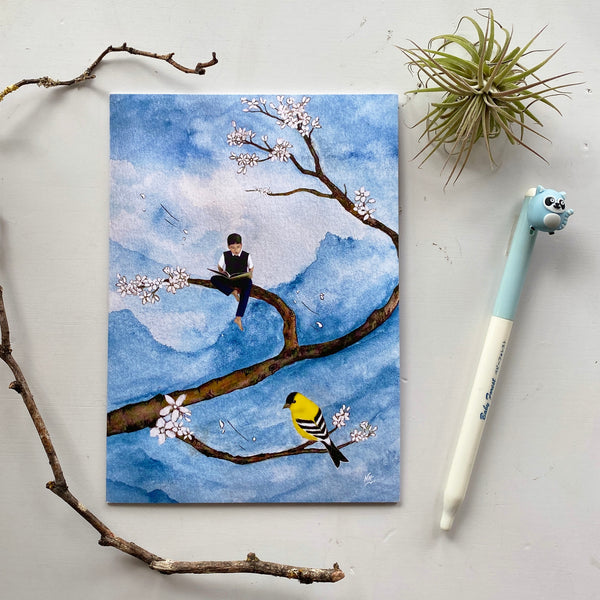 Art Of Being Sentimental Greeting Card Made in PDX