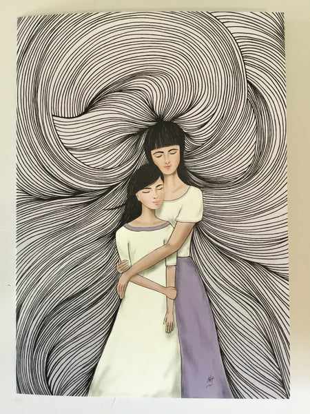 We Are Born Of Love: Greeting Card