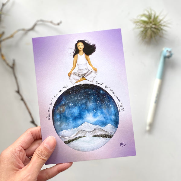 Dream Away Sentimental Greeting Card Made in PDX