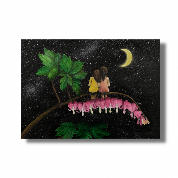 Our Hearts Whimsical and Sentimental Greeting Card