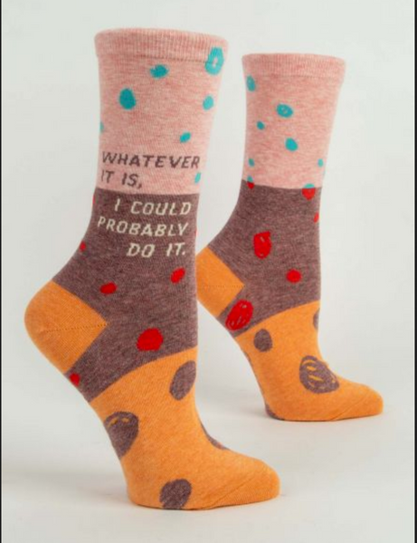 Funny Women's Crew Socks