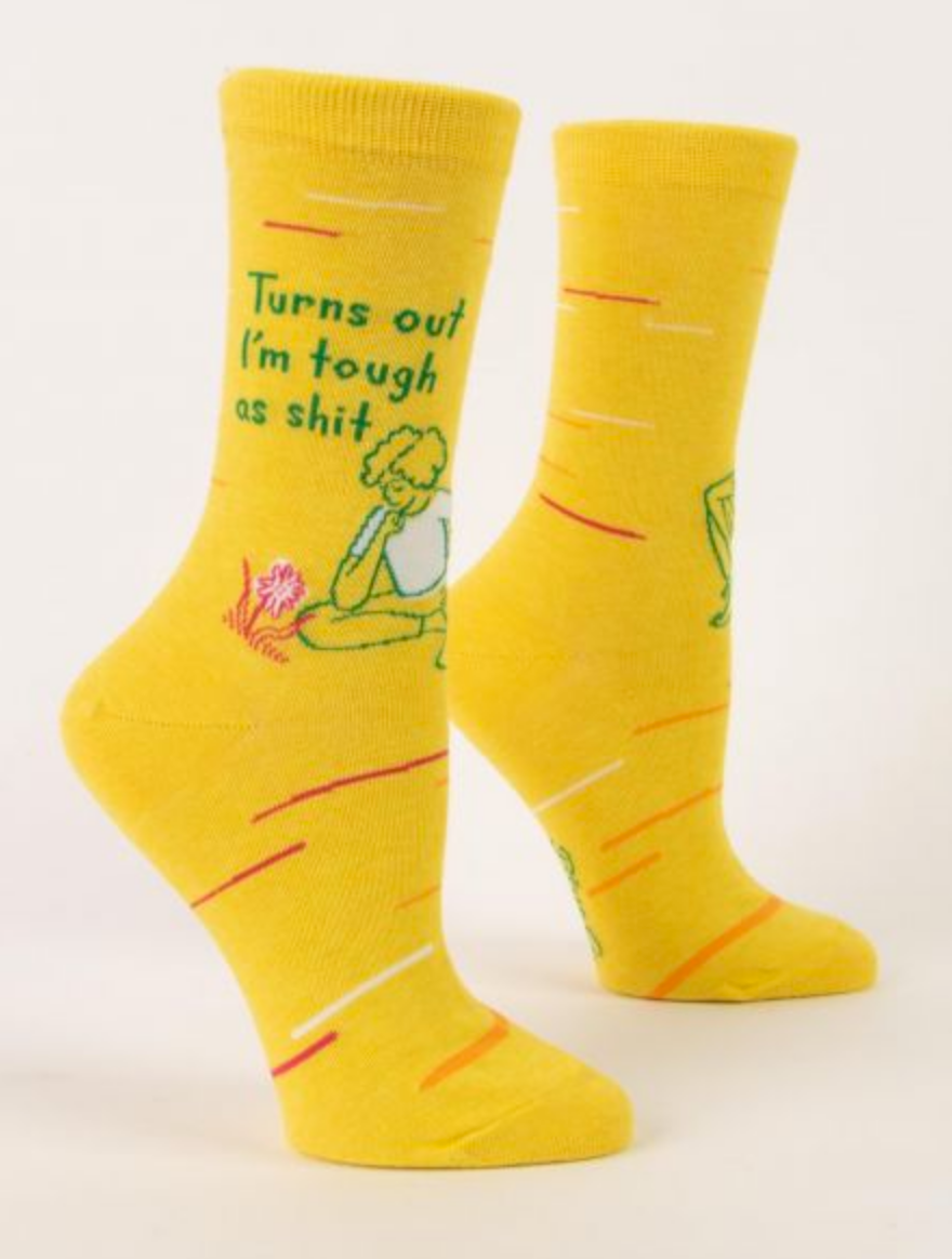 Delicate Fucking Flower Socks  Funny Crew Socks for Women - Cute But Crazy  Socks