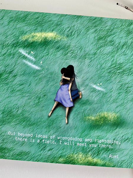 The Field 2: Rumi Greeting Card