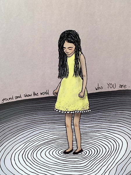 Stand Your Ground: Art Print by Nina Hand