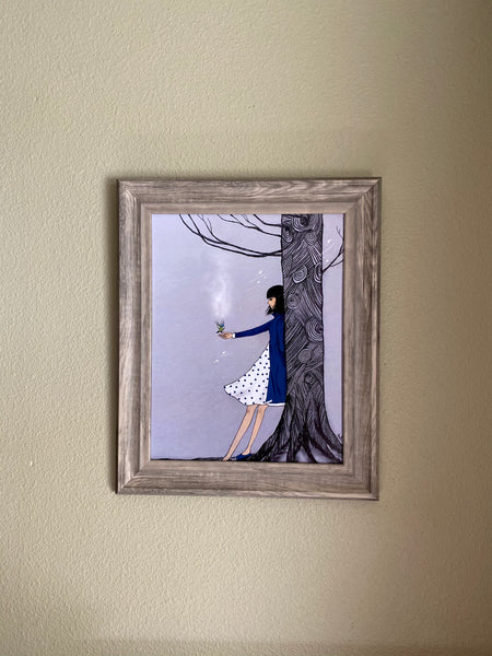 Be Humble And Kind Art Print By Nina Hand