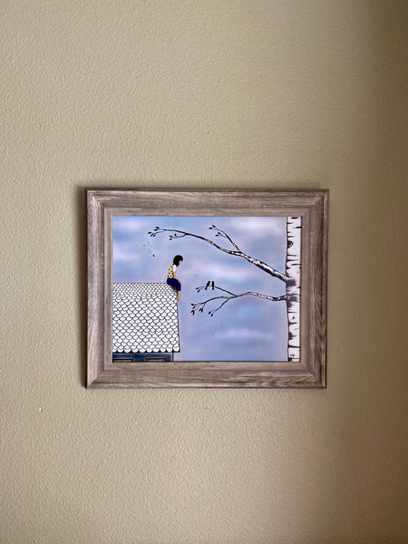 Free As A Bird Art Print By Nina Hand