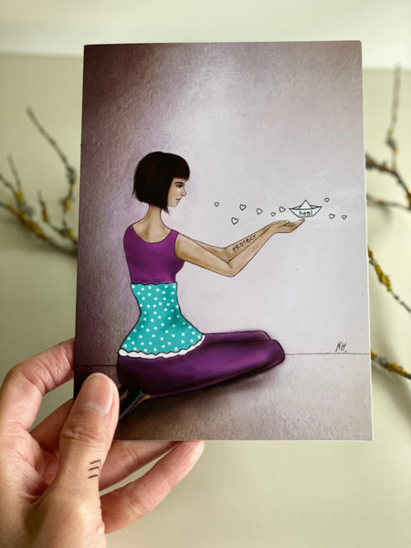 May Love Heal You: Greeting Card