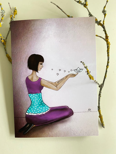 May Love Heal You: Greeting Card