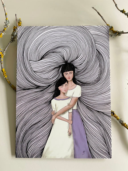 We Are Born Of Love: Greeting Card