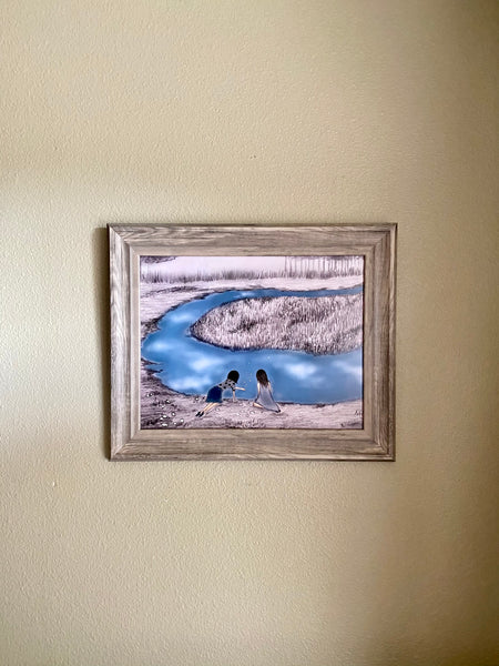 Happy Day Art Print by Nina Hand