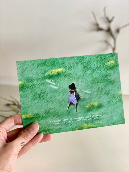 The Field 2: Rumi Greeting Card