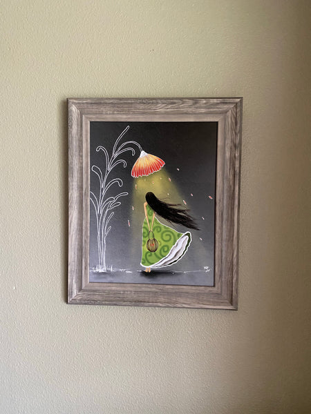 Let Your Light Shine: Art Print by Nina Hand