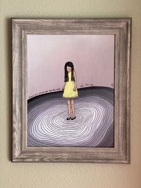 Stand Your Ground: Art Print by Nina Hand