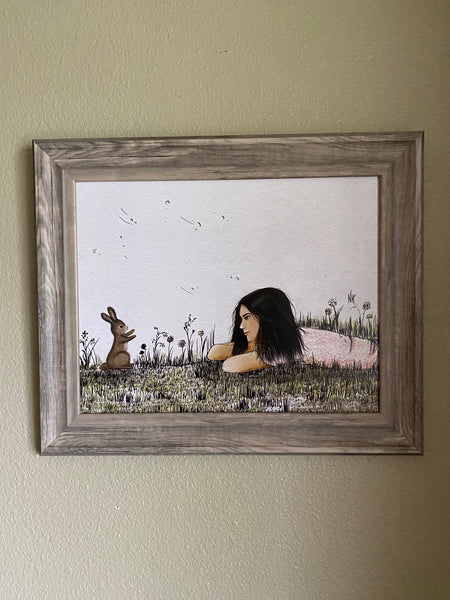 Together Again: Art Print by Nina Hand