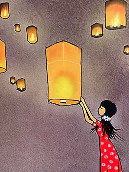 Wishful: Art Print by Nina Hand