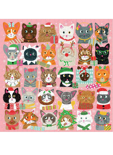 The Festive Furballs: 500pc Puzzle