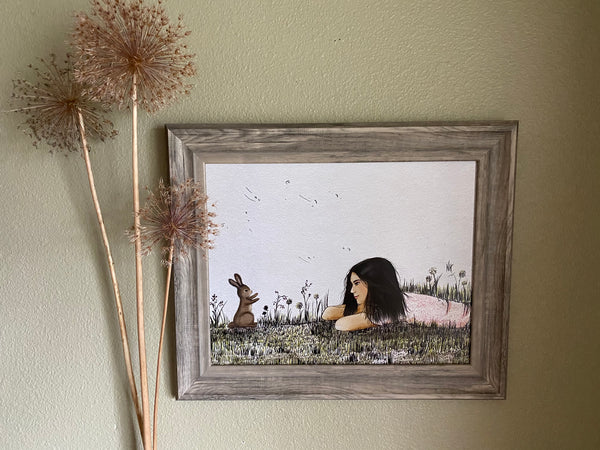 Together Again: Art Print by Nina Hand