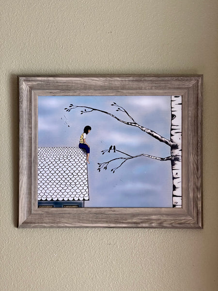 Free As A Bird Art Print By Nina Hand