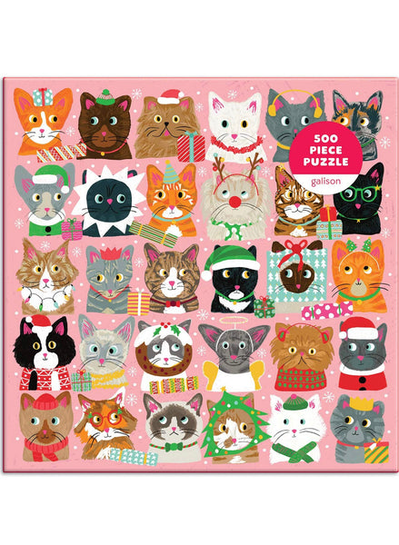 The Festive Furballs: 500pc Puzzle