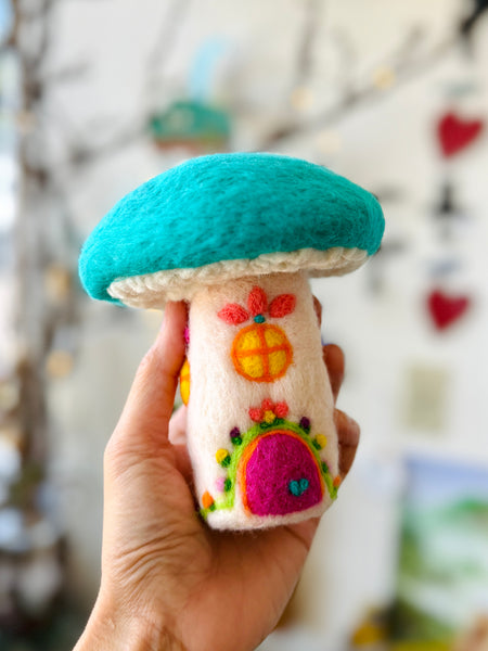 Hand Needle Felted 100% Wool Crafted with Love in PDX
