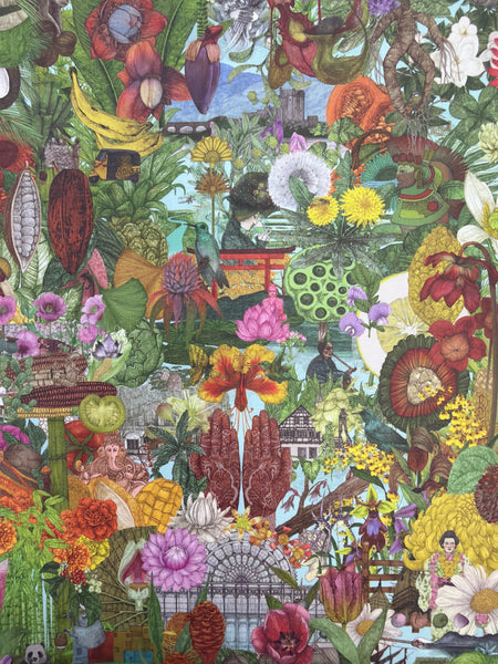 Around the World in 50 Plants 1000 Piece  Puzzle
