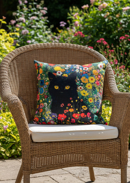 Beautiful Outdoor Fabric Throw Pillow Cover and Insert