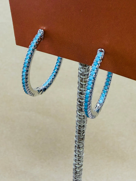 Greta: Hoop Earrings