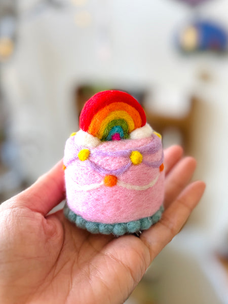 Hand Needle Felted 100% Wool Crafted with Love in PDX